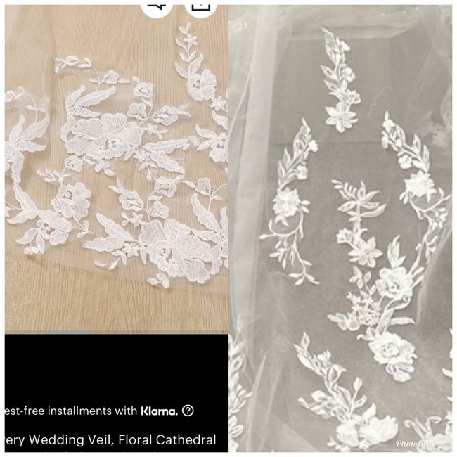 Super long veil or keep what i have… 5