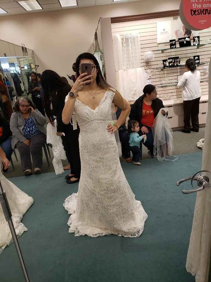 Doubts on my wedding dress 2
