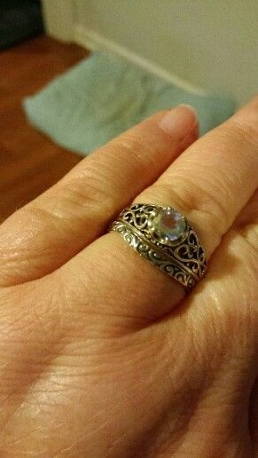 Tried to revive an old thread, but it wouldn't post...so Show me your nontraditional engagement ring