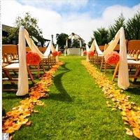 Drapery fabric to line aisle!!