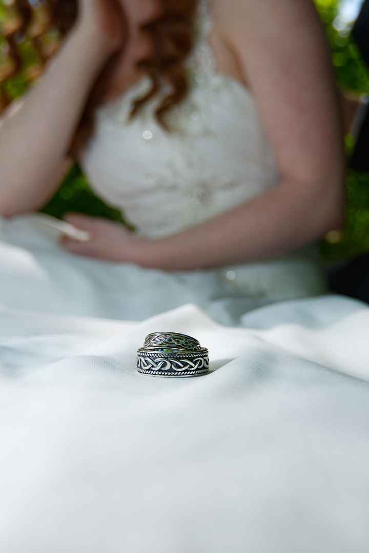 Let me see your...wedding bands!
