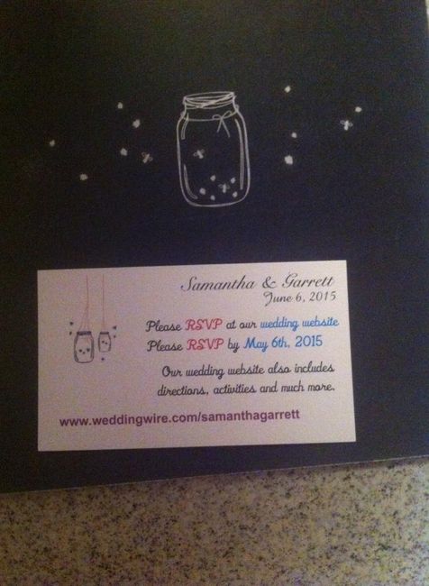 SHOW ME YOUR : Wedding Invitations / RSVP Cards!