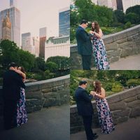 Post a photo of your fiance proposing!