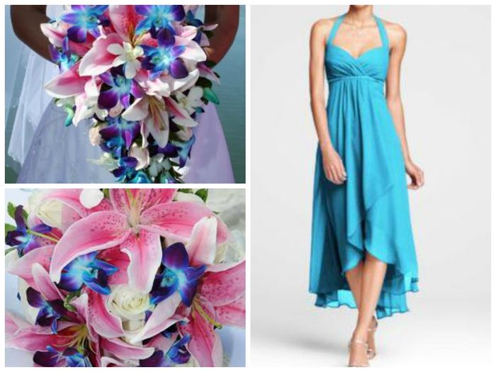 Beach wedding color help!!