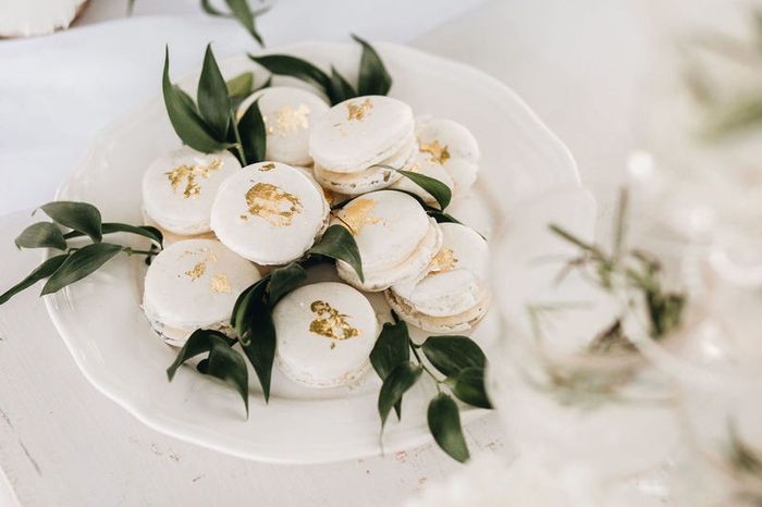 green, ivory and gold