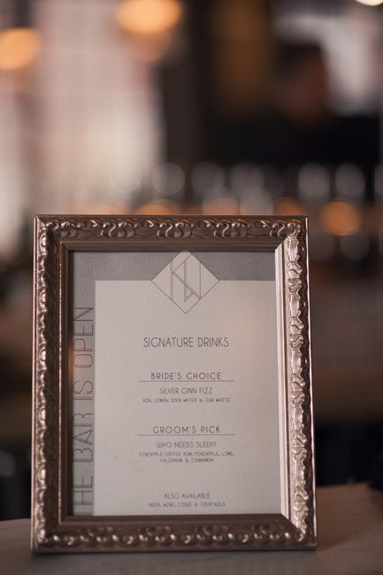 Bar Menu