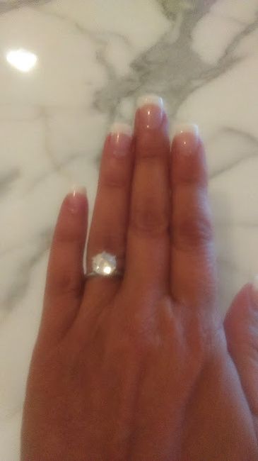 Let's see those rings! And for the Mrs lets see the bands with it ! I LOVE seeing everyone's bling:)