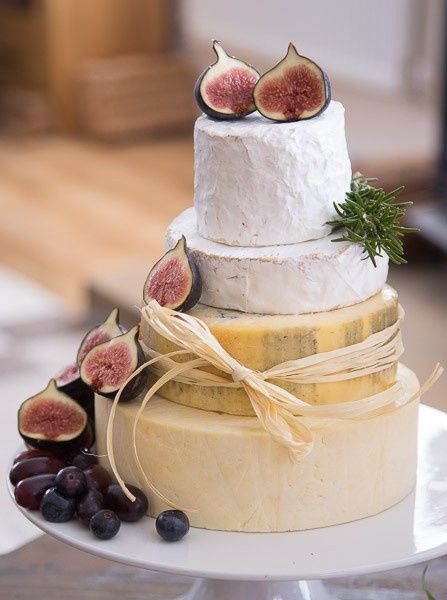 4 tier "cake", simple decor