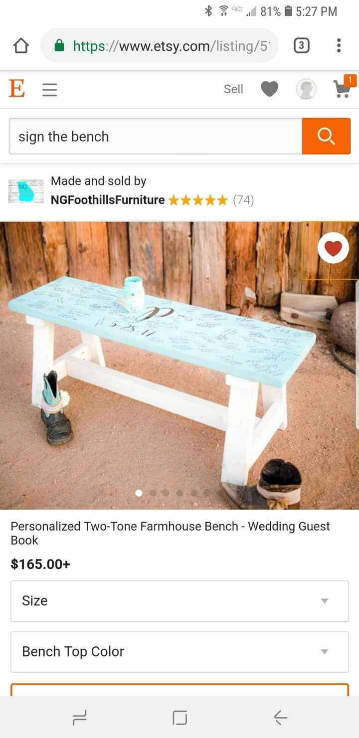 Show me your guestbook inspiration! - 1