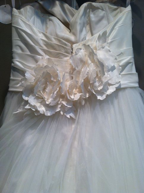 Show me your wedding dresses, and tell me where they are from,and the cost? :)