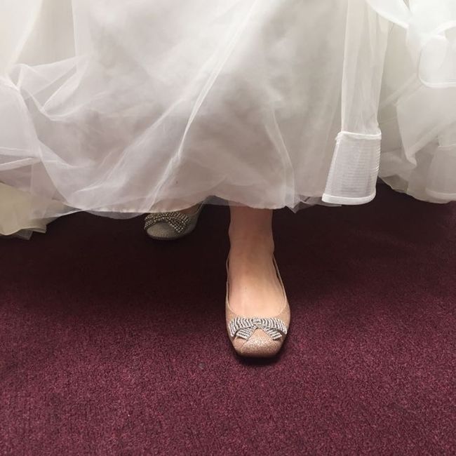 Flats for the wedding day