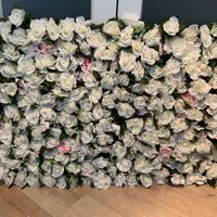 7X7 foot flower wall rental in Denver and surrounding areas (not finished yet) - 1