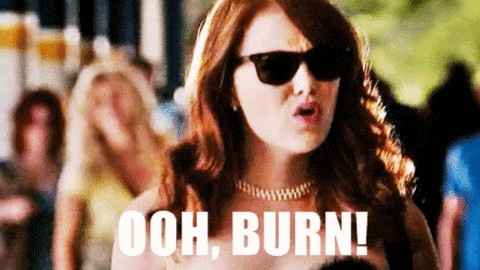 "Where's my invitation?" Oh, really??