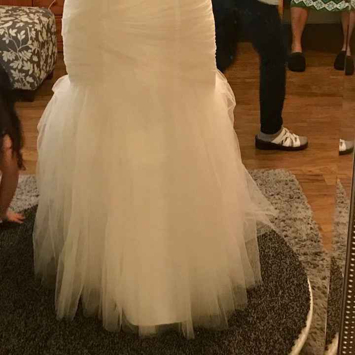 Steaming of dress - 2