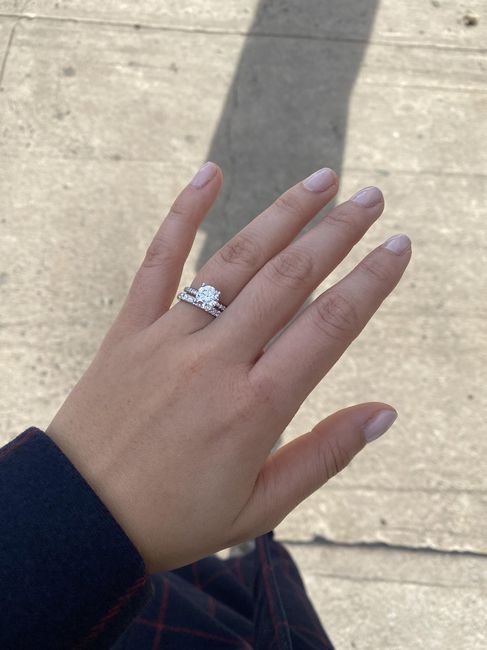 You said yes.. now let’s see those RINGS ✨💍💍💍✨ - 3