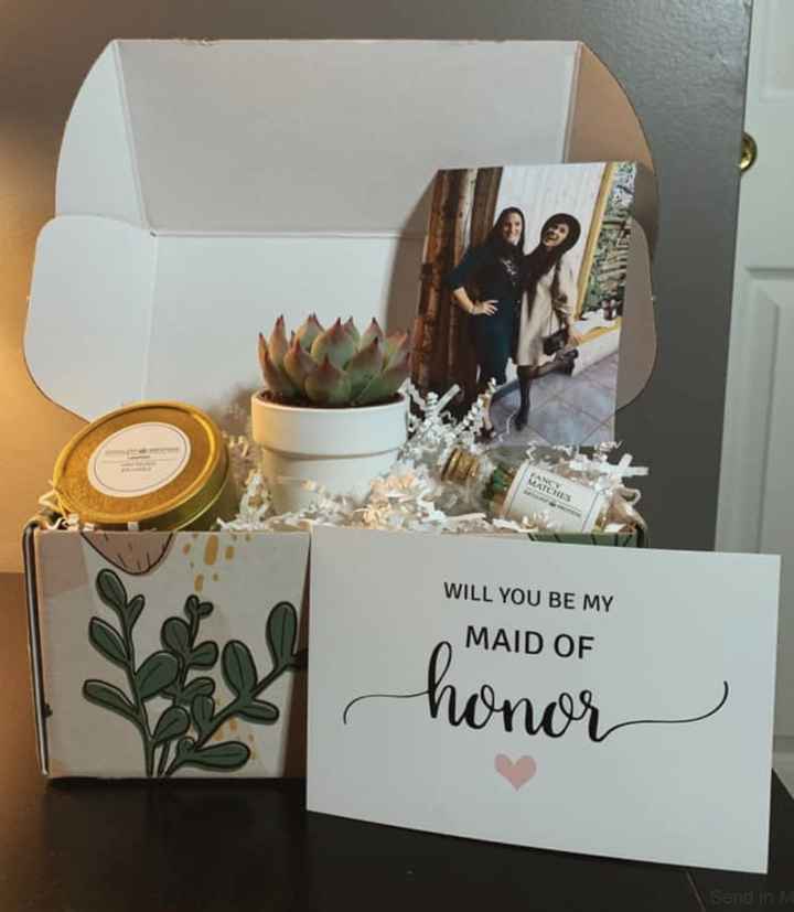moh Proposal - Quarantine Style - How are you proposing to your bridal parties? - 1