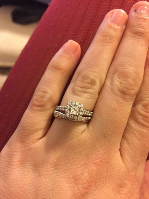 Wedding Ring and Engagement Ring Gap? 7