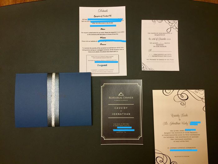 Can Anyone Show Me Your Invitations?? - 1