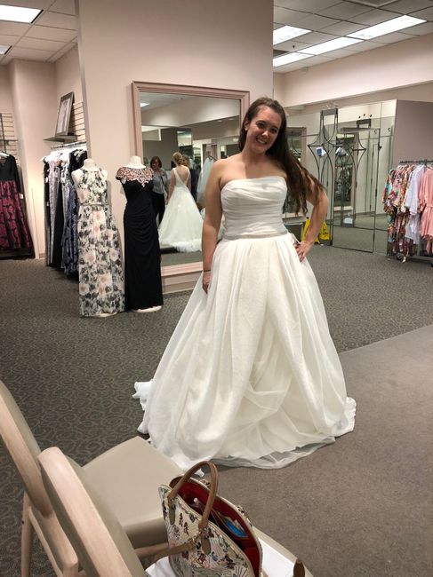 Ladies, can i see the dresses you bought at David's Bridal? - 1
