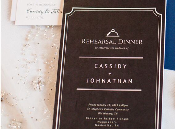 Rehearsal/grooms Dinner - 1