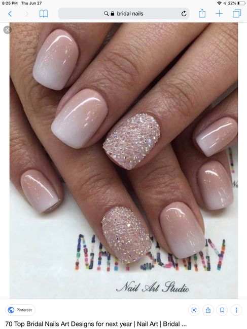 Bride nails. How did you wear your nails? 10
