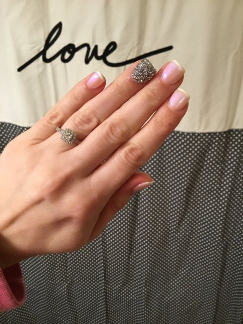 Bride nails. How did you wear your nails? 11