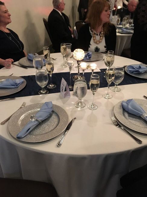 Getting Wrinkles Out of Wedding Tablecloths - 1