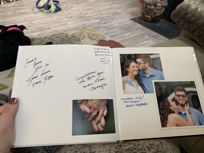 Merry Christmas!! (eve) guest book ideas? - 2