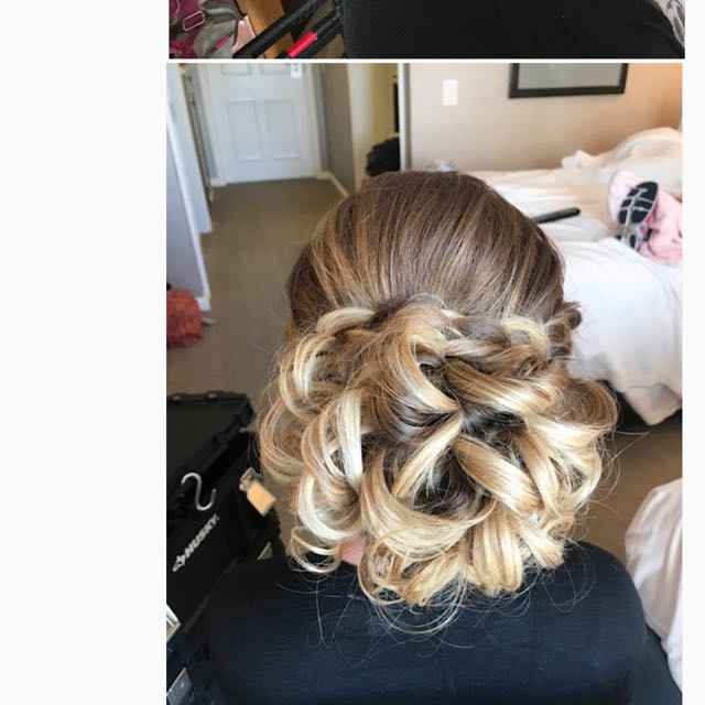 Updo with Braid - 1