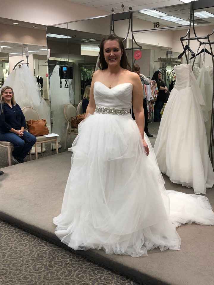 Ladies, can i see the dresses you bought at David's Bridal? - 2