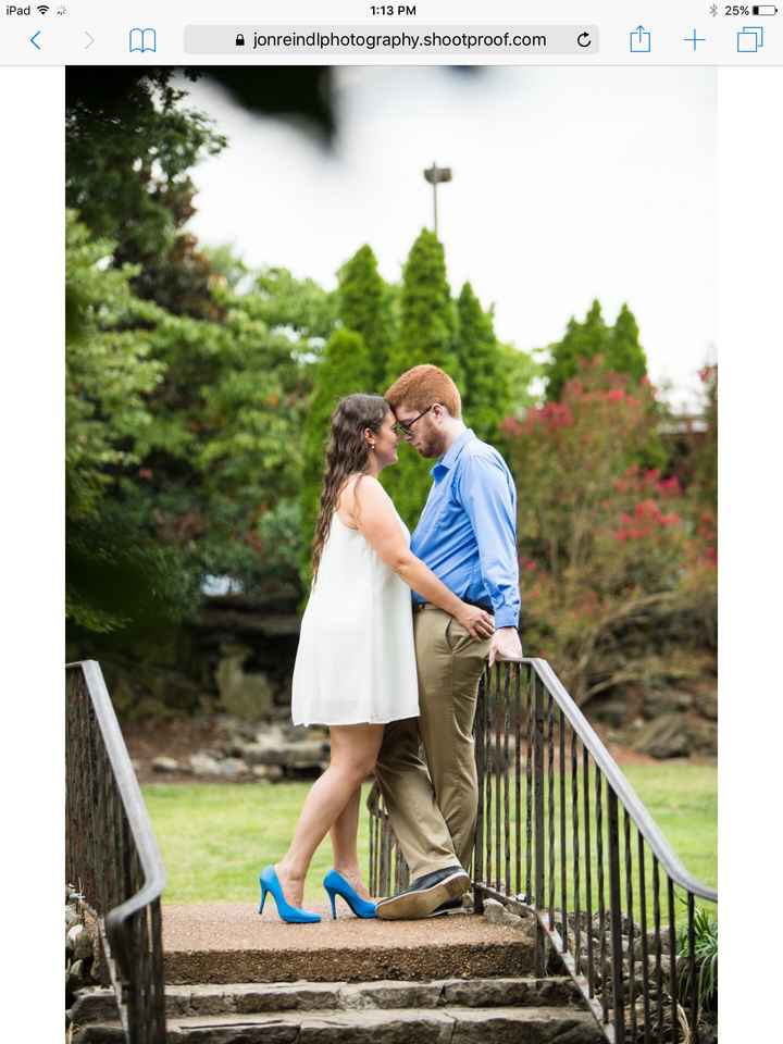 Where do you normally do engagement photo shoots? - 1
