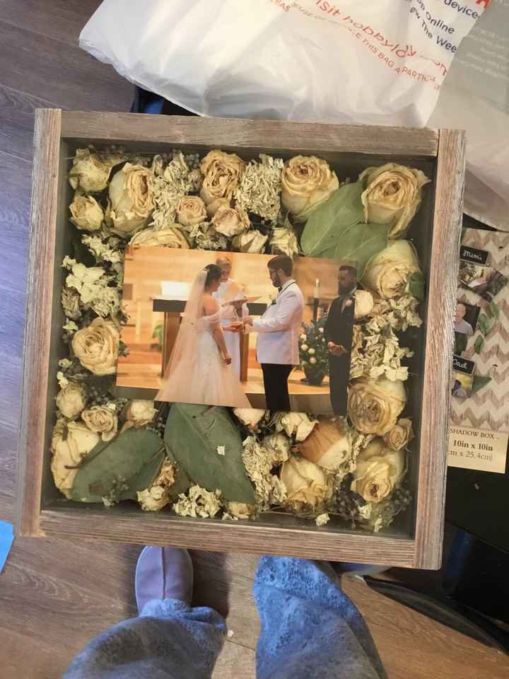 What Are You Doing With Your Bouquet After The Wedding? - 1