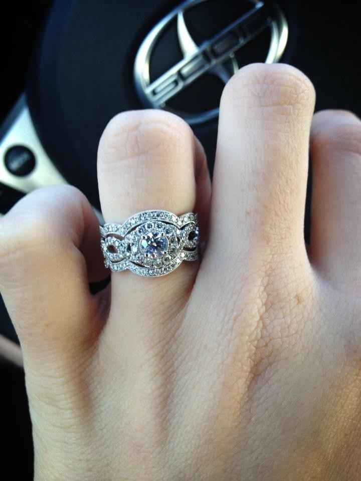 Show Off Your Complete Wedding Ring Set!