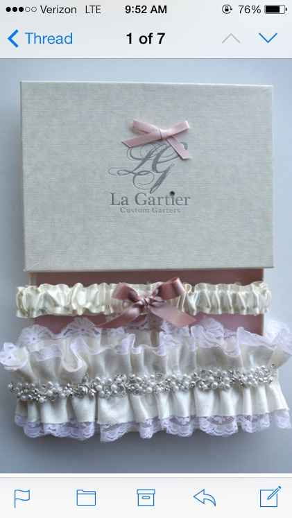 I GOT PICTURES --- Custom Garter!!!!