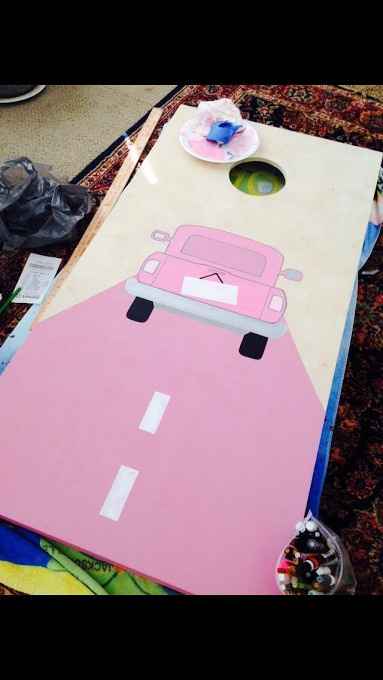 Cornhole Boards - Pictures!