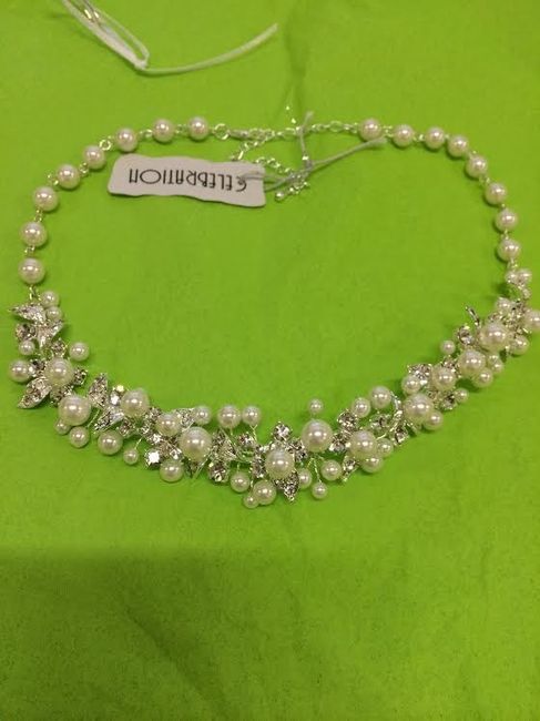 I got my WEDDING JEWELRY  ** PICTURES IN COMMENTS!