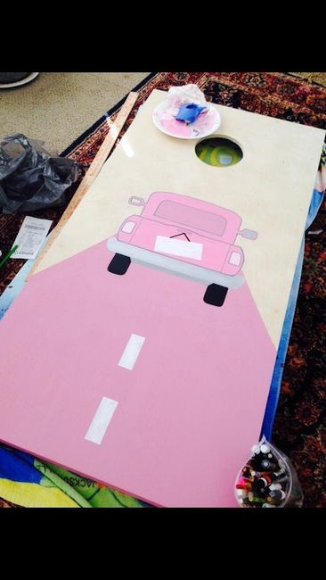 Cornhole Boards - Pictures!