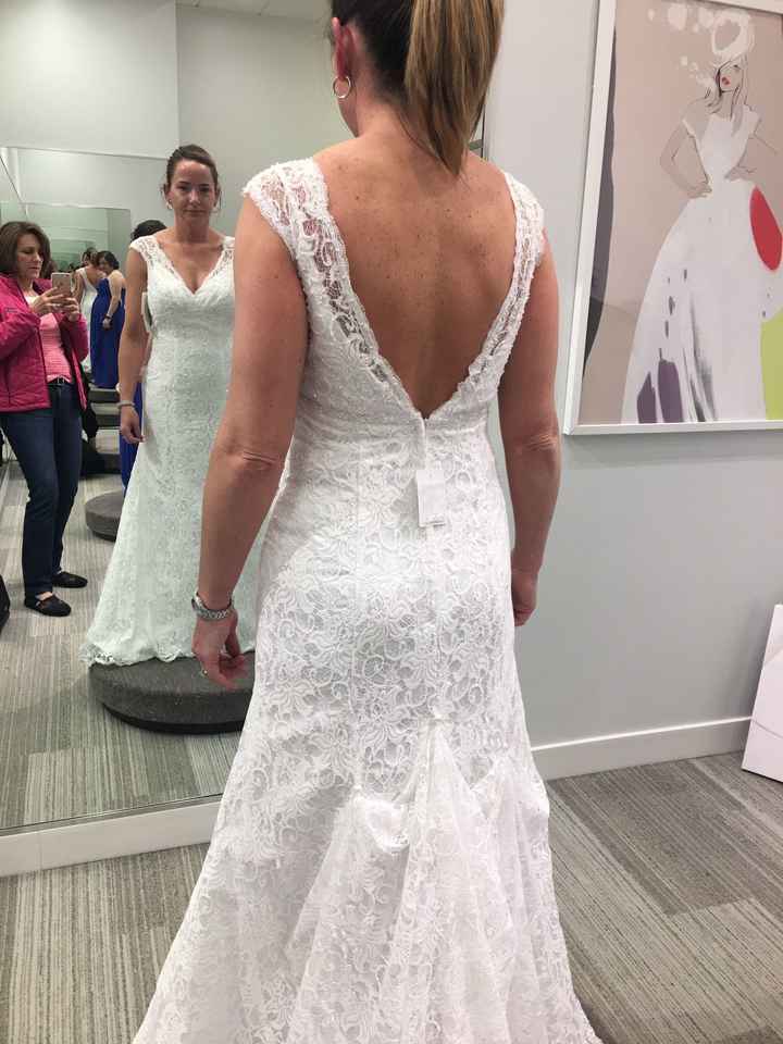 I was stressed after my first fitting.....