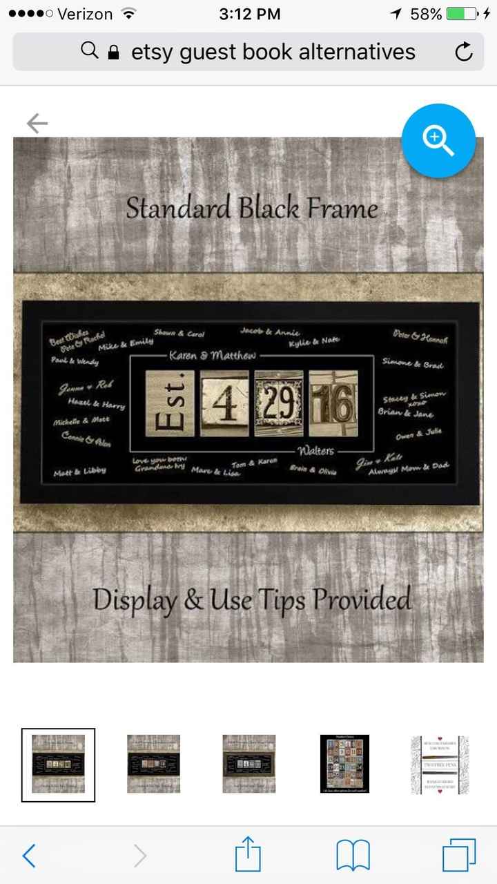 Do you expect a guest book?