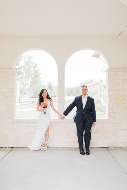 Our simple church wedding blessing 3