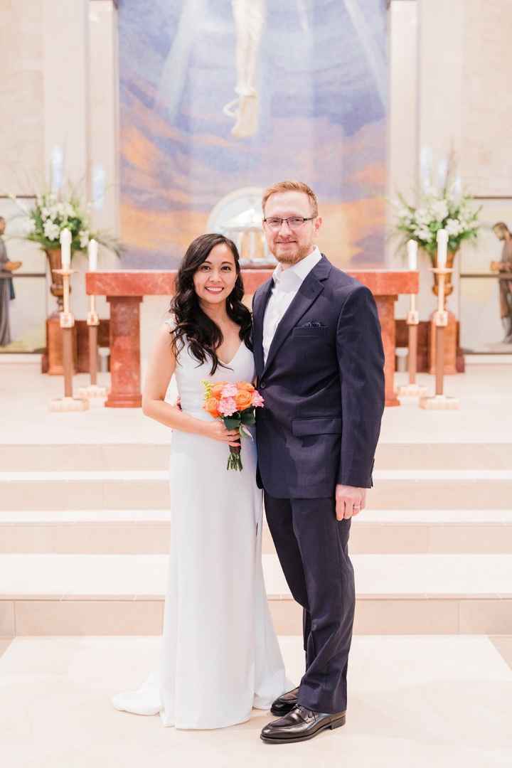 Our simple church wedding blessing - 8