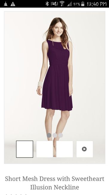 Bridesmaids dresses!