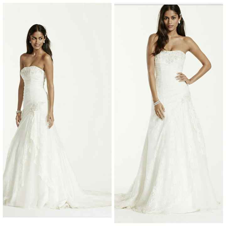 Omg love this dress! David's bridal dress YP3344