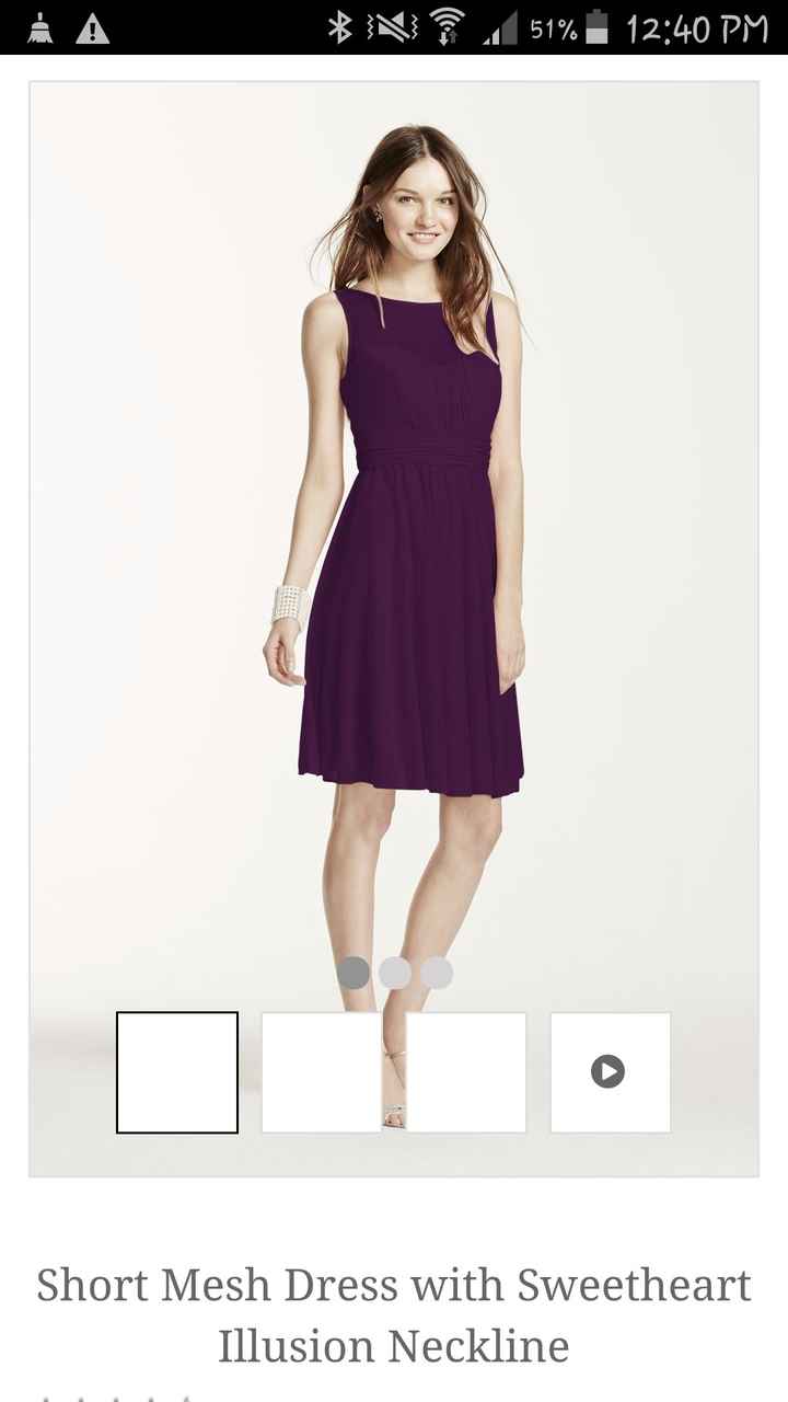 Bridesmaids dresses!