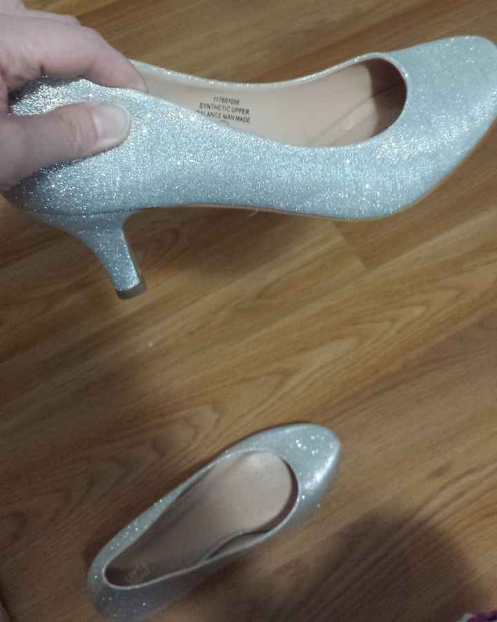 Got my shoes and booked our honeymoon! :)