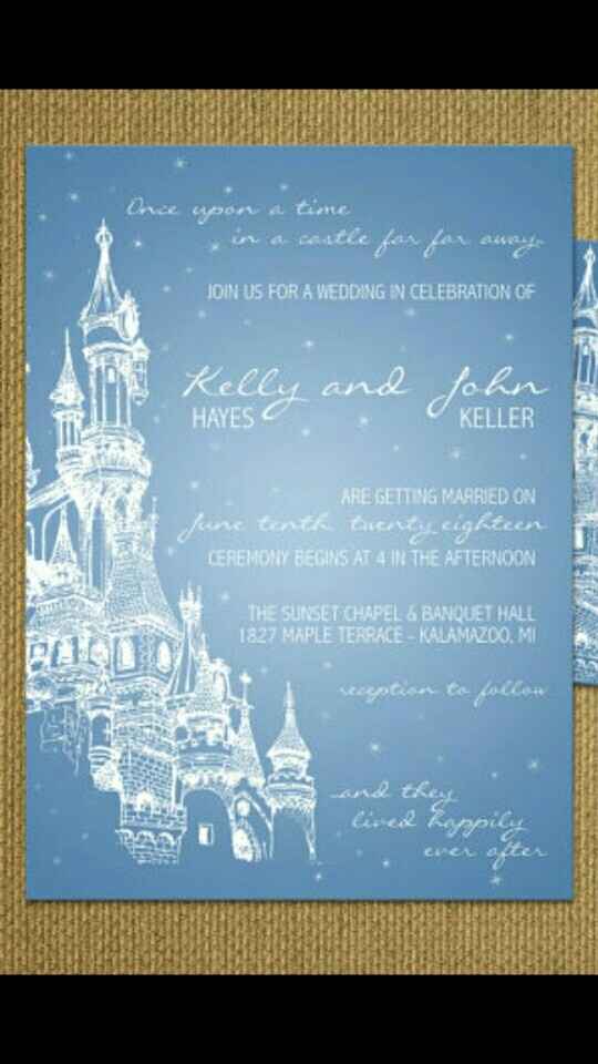 Opinions on invitations