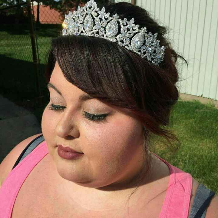 Trial hair and makeup!