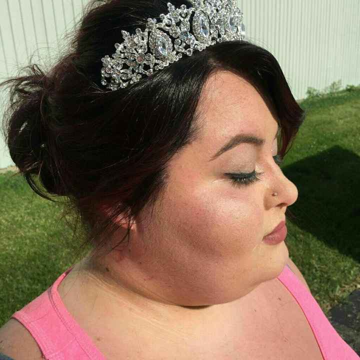 Trial hair and makeup!