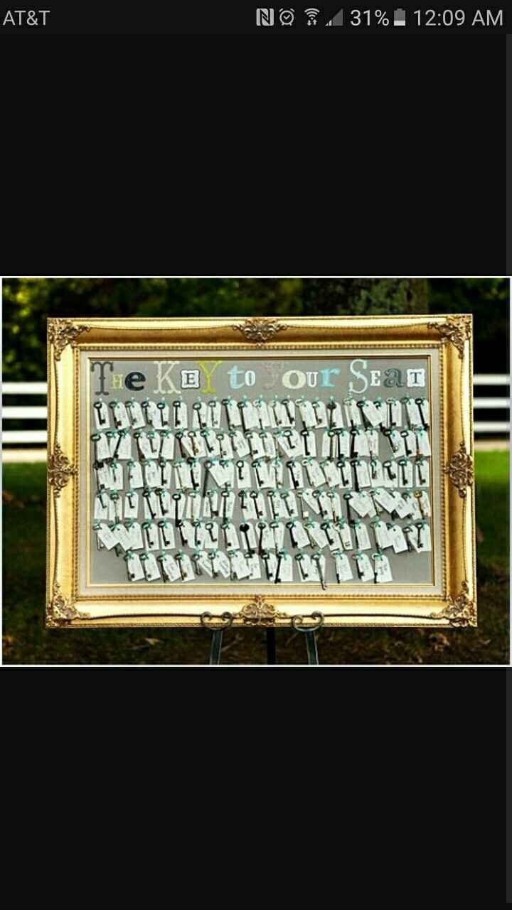 Seating Chart Display