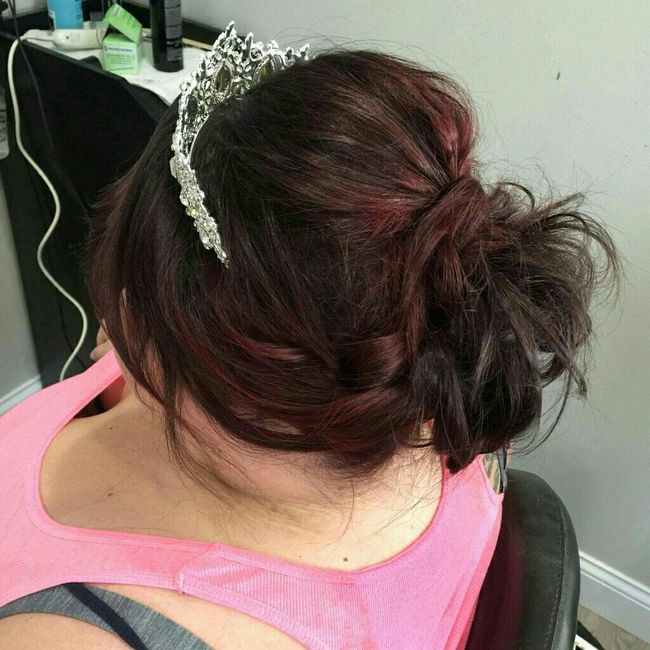 Trial hair and makeup!